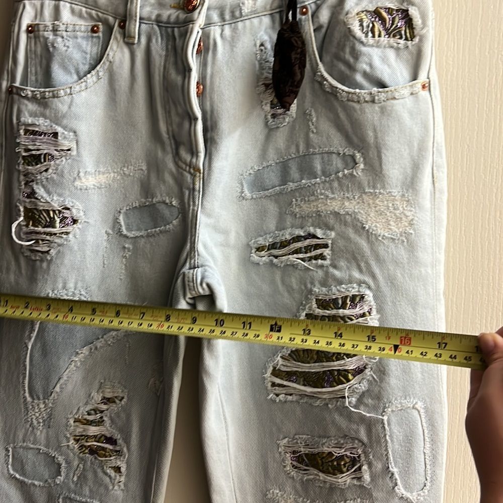 ROBERTO CAVALLI DESTROYED & PRETTY JEANS - Picture 4 of 11